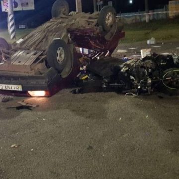 Смертельное ДТП в Николаеве: авто перевернулось, столкнувшись с мотоциклом
